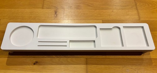 Desk tidy organiser white - tidy,