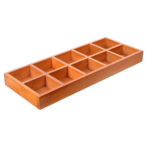 Wood storage trays desk - wood,